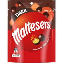 Maltesers Dark Chocolate Snack & Share Bag 135g image