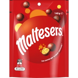 Maltesers Milk Chocolate Snack & Share Bag 140g image